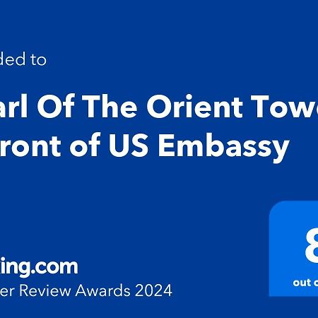 Apartament Pearl Of The Orient Tower, In Front Of Us Embassy Manila Zewnętrze zdjęcie